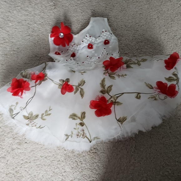 Other - Beautiful party dress for baby girl 0-3 months.